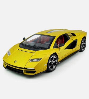 1:24 Scale Luxury Sports Car with Opening Scissor Doors, Pull-Back Action-Gold