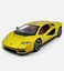 1:24 Scale Luxury Sports Car with Opening Scissor Doors, Pull-Back Action-Gold