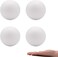 CRAFT MAGIC 4-Pack 4.72-Inch Foam Balls &ndash; White Polystyrene Craft Balls for DIY Arts &amp; Crafts, School Projects, Household D&eacute;cor and Party Decorations