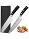 Astylway Chef Knife 7 Inch Kitchen Knife Ultra Sharp Santoku Knife 7Cr17Mov Japanese Chefs Knife Ergonomic Pakkawood Handle Knives Choice &amp; Kitchen Gadgets