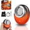 DSP Compact Men&#39;s Electric Razor - Mini Portable Shaver for Travel, Waterproof IPX7, USB-C Fast Charging, Overcharge Protection, 7100 RPM Powerful Pocket-Sized Shaving Machine