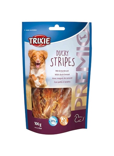 Trixie Premio Ducky Stripes Dog Treats - 100G