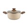 KAWASHI Casserole with Glass Lid 22cm &ndash; KR-MCG22