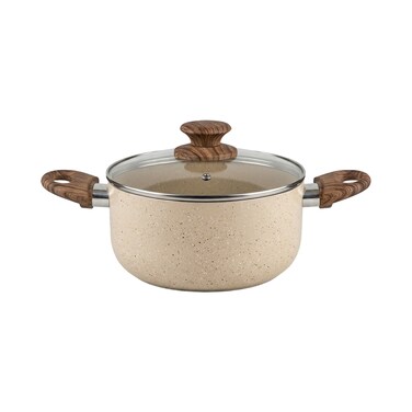 KAWASHI Casserole with Glass Lid 28cm &ndash; KR-MCG28