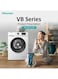 Hisense 7KG Front Loading Washing Machine WFVB7012M, 1200RPM, 15 Washing Programs, Steam Wash, Delay End, Drum Clean, Efficiency A, Quick Wash, Snow Flake Drum, Self-Diagnosticfault Finding WFVB7012M White