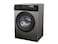Kelon 8kg Front Load Washing Machine with Inverter Motor and Steam, 1200 RPM, 15 Programs, 5-star Energy Saving, Titanium Gray - KWFQP8012T