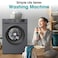 Hisense 9KG Fully Automatic Front Load Washing Machine, BLDC Inverter Motor with 1400 rpm  Titanium Grey  WFQP9014T