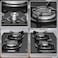 WINNINGSTAR ST-5660 Hot Selling Black Tempered Glass 5 Burner Gas Cook Tops Kitchen Stove