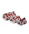 Pado Strawberry Pattern Triangular Bird House[Dimension - 17X12X12 Cm]