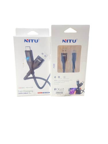 Nitu Fast Charger Micro Data Cable