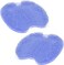 Pack of 2 Shower Foot Scrubber Mat Back Washer Back Exfoliating Bath Wash Pad Wall Mounted Slip Suction Cups Foot Scrubber for Use in Shower Cups Foot Cleaner for Men and Women" Blue
