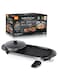RAF R.5413 Electric Grill 2 in 1 Pot 1800W Non-Stick Cooking Surface With Temperature Control