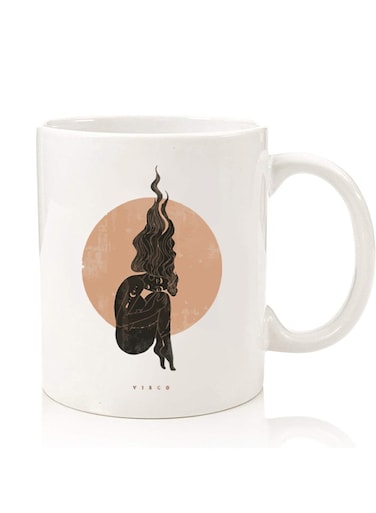 Premium Quality Two Sided Printed Coffee Mug Tea Cup For Home Office, Kids Men Women Virgo