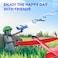 Kids Foam Plane Shooting Game Set with Blaster Launcher &amp; Target Board