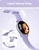 Smart Watch(Answer/Make Calls), Smartwatch for Women Men IP68 Waterproof, 100+ Sport Modes Fitness Activity Tracker, Heart Rate/Sleep/Steps Monitor, Fitness Watch for Android iPhone, Purple