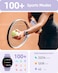 Smart Watch(Answer/Make Calls), Smartwatch for Women Men IP68 Waterproof, 100+ Sport Modes Fitness Activity Tracker, Heart Rate/Sleep/Steps Monitor, Fitness Watch for Android iPhone, Purple