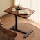 Adjustable Height C-Shaped Laptop Table &ndash; Portable Mobile Standing Desk &amp; Sofa Side End Table