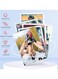 100 Counts Clear Penny Card Sleeves for Trading Cards, Plastic Soft Card Sleeves Card Protectors Fit for MTG Yugioh, Baseball Card, Sports Cards, Game Card Standard Cards
