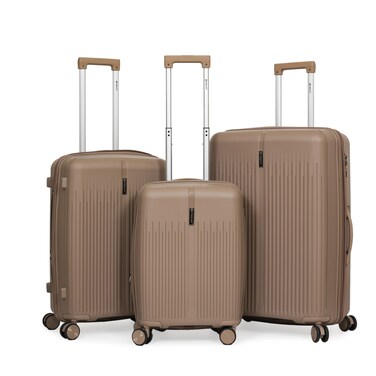 STARLIFE Trolley Luggage 3 Pieces Set PP Hard Side Bag 360 Degree Spinner Wheels Trolley Luggage Set With TSA Lock 20/24/28 Inches SL-PP1