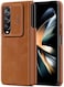 Nillkin Qin Pro Leather Case for Samsung Galaxy Z Fold4 &ndash; Premium PU Leather Protective Cover with Hinge Protection, Slim Shockproof Case, Anti-Scratch, Precise Fit