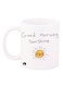 Printed Coffee Mug White/Red/Yellow 12ounce