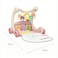 Factory Price Daisy 3 in 1 Multifunctional Baby Walker - Walker, Activity Play Mat &amp; Piano Mode - Pink