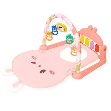 Factory Price Cute Rabbit Baby Play Gym - Kick Pedal Piano, Activity Mat and Hanging toys