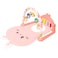 Factory Price Cute Rabbit Baby Play Gym - Kick Pedal Piano, Activity Mat and Hanging toys