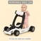 Factory Price Ryan 4 in 1 Safety Baby Car Walker with Music and Lights - White