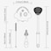 Factory Price Luna Silicone Bottle Brush Set - C