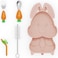 Factory Price Elena Kids Silicone Tableware - Bunny