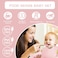 Factory Price Nora 12 Pieces Baby Feeding Tableware Set - Lion Pink