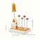 Factory Price Baby Bottle Cleaning Brush Set with Drying Rack - White