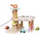 Factory Price Kids Wooden Car Garage Pretend Play Set