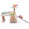 Factory Price Kids Wooden Car Garage Pretend Play Set