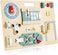 Factory Price Andrew  Kids 10 in 1 Wooden Busy Board Set - A