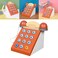 Factory Price Interactive Wooden Telephone Toys For Kids - Red