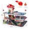 Factory Price 3 Level Engaging Wooden Parking Play Set for Toddlers