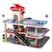 Factory Price 3 Level Engaging Wooden Parking Play Set for Toddlers