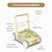 Factory Price Enzo 5 in 1 Learning Wooden Baby Walker with Activity Center - Green