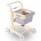 Factory Price Ella Kids Wooden Shopping Trolley with Washable Cart
