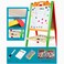 Factory Price Kids Double Sided Magnetic Wooden Easel Board with Alphabet &amp; Number Characters