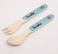 Factory Price 5 Piece Koala Bamboo Tableware Set