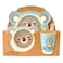Factory Price 5 Piece Koala Bamboo Tableware Set