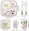 Factory Price 5 Piece Dino Bamboo Tableware Set