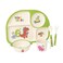 Factory Price 5 Piece Dinosaurs Bamboo Tableware Set