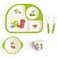 Factory Price 5 Piece Dinosaurs Bamboo Tableware Set