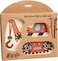 Factory Price  Bamboo Excavator Tableware Set - Red