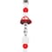Factory Price Car Silicone Pacifier Clip - Red