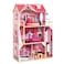 Factory Price Little Princess Large Wooden Doll House for Kids - Detailed Miniature Furnitures - B
